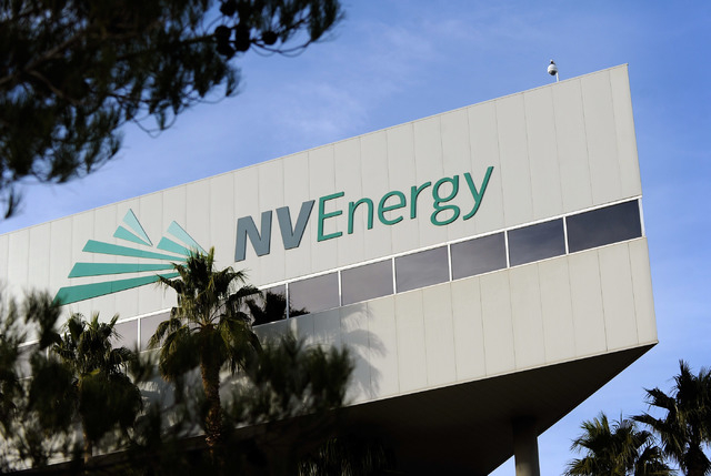 NV Energy headquarters is seen at 6226 W Sahara Ave. in this file photo. (David Becker/Las Vegas Review-Journal)
