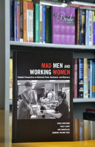 A book co-authored by Erika Engstrom, professor of communication studies at UNLV, is shown in her office on the university campus at 4505 S. Maryland Parkway in Las Vegas on Thursday, May 8, 2014. ...