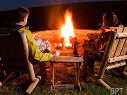 What happens when camping and glamour collide?