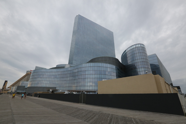Revel Casino Hotel, in Atlantic City, N.J., seen Thursday, June 19, 2014, filed for bankruptcy protection Thursday, warning employees that the $2.4 billion resort could close as soon as Aug. 18, i ...