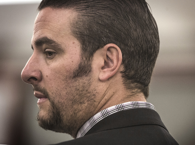 Brian Bloomfield, a member of the State Bar since 2003, pleaded guilty in District Court six months ago in a sweeping courthouse counseling scheme. (Jeff Scheid/Las Vegas Review-Journal)