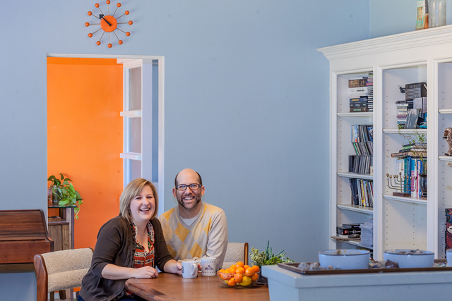 Photo by Lucky Wenzel
Rae Lathrop and Dayvid Figler are in the process of renovating their midcentury home.