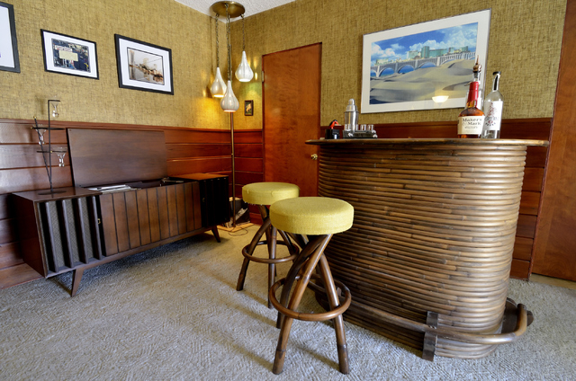 Bill Hughes/Las Vegas Review-Journal
A room dedicated as a lounge is shown at the home of Dayvid Figler.