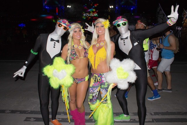 At EDC costumes not music matter Life
