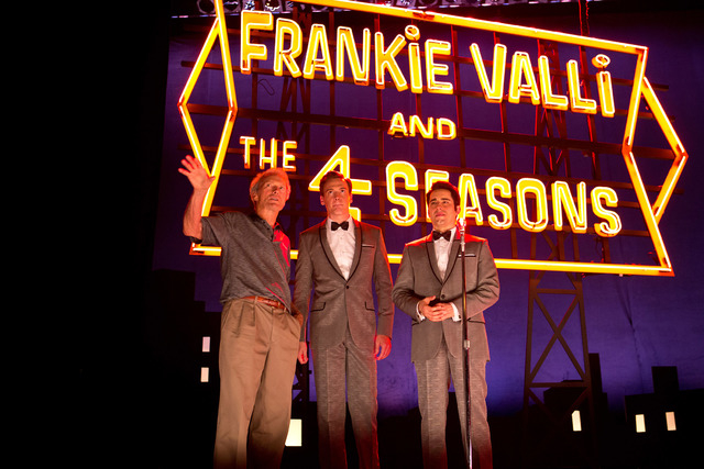 JB-02983r
Film Name: JERSEY BOYS
The 'Jersey Boys' movie could help sustain the long-running Broadway musical's resident run on the Strip.
Copyright: © 2014 WARNER BROS. ENTERTAINMENT INC. AND ...