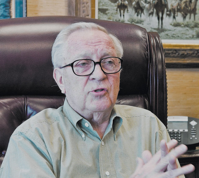 Media titan and education leader Jim Rogers, seen in 2010, died Saturday night after a long battle with cancer. He was 75. (Las Vegas Review-Journal file)