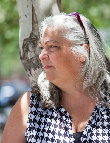 Public defender Christy Craig poses for a photo near the Regional ...