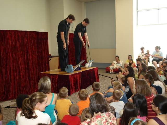 The Fratello Marionettes perform at the Windmill Library in Las Vegas,  June 2011. The Fratello Marionettes Carnival of the Animals are set to perform from 2 to 3 p.m. June 19 at the Centennial Hi ...