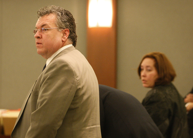 Stanley, left, and Colleen Rimer appear in court in Las Vegas Friday, Feb. 18, 2011. The two are on trial for the death of their four-year-old son Jason Rimer. (John Locher, Las Vegas Review-Journal)