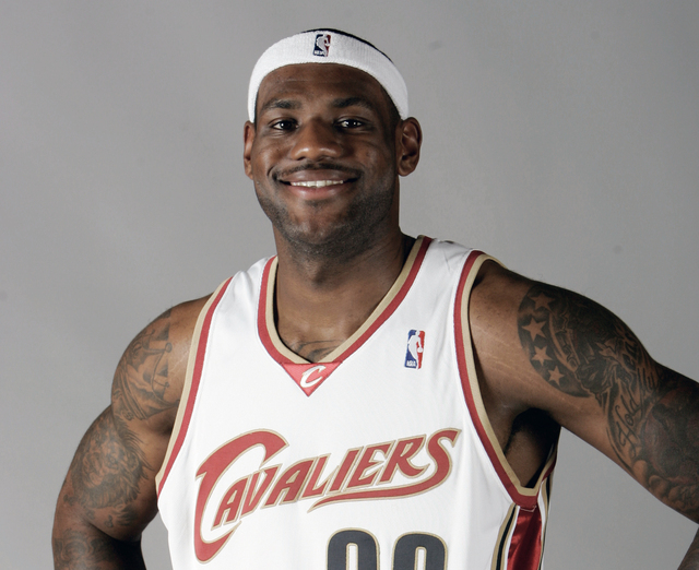 Lebron James for the Cleveland Cavaliers (2008)