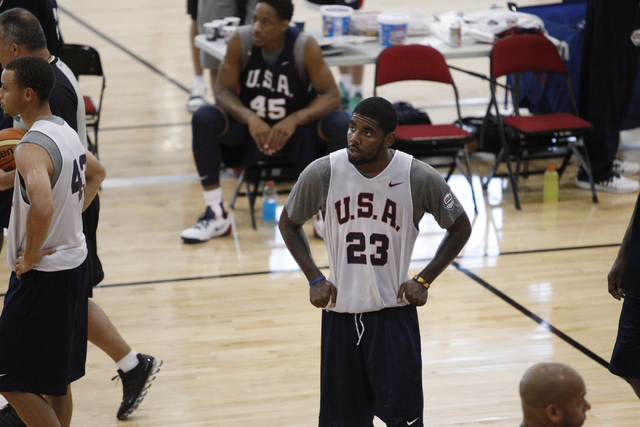 Kyrie Irving 23 Team USA Basketball Jersey