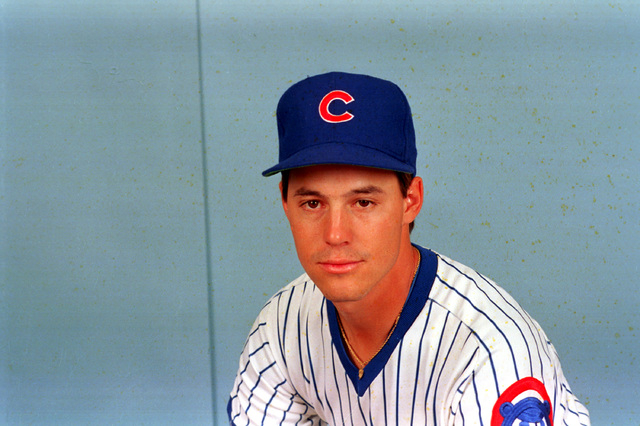 Greg Maddux (31), pitcher for the Chicago Cubs, poses in Chicago, Ill., in 1989.  (AP Photo/Sal J. Veder)