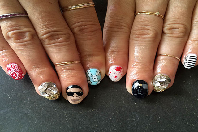 Bold nail art is latest rage in fashion, Hollywood | Las Vegas  Review-Journal