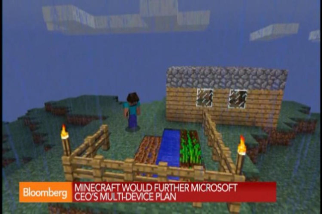 Minecraft purchase is the first building block in Microsoft's new strategy