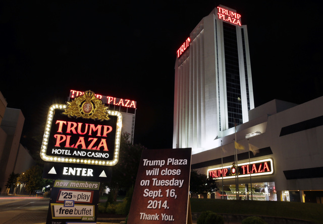 trump casino sign atlantic city
