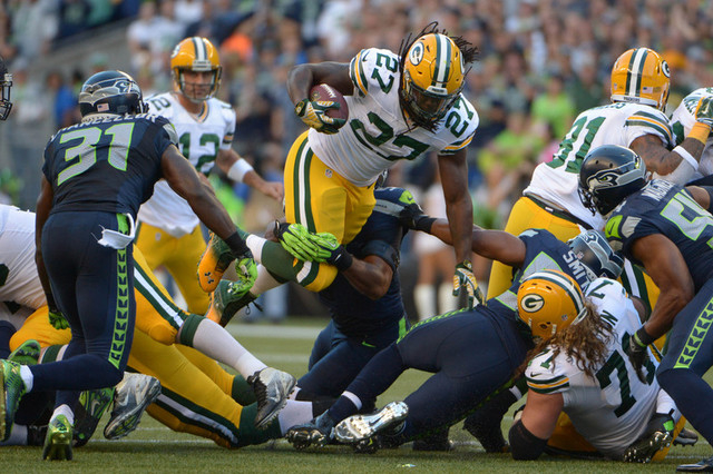 Eddie Lacy back on track in season-best game