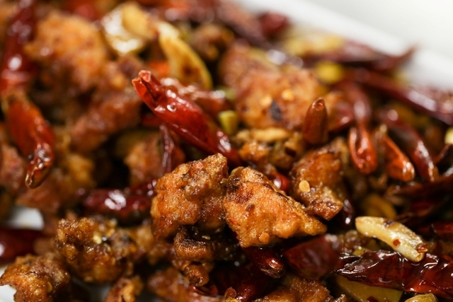 Tony's chicken with three chili