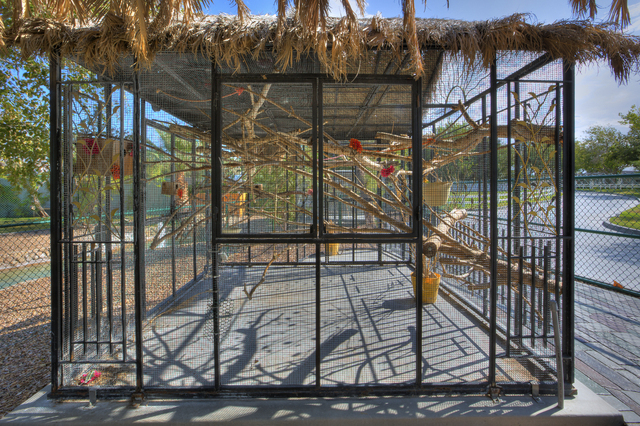 Courtesy photo 
This aviary once housed more than 100 birds as part of the petting zoo on the ranch.