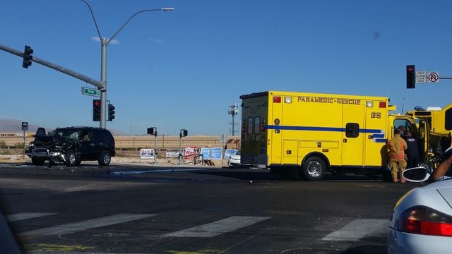 "Here's some pictures from sitting at the blue diamond and durango light facing north at 10am." (courtesy Patrick Conrad)