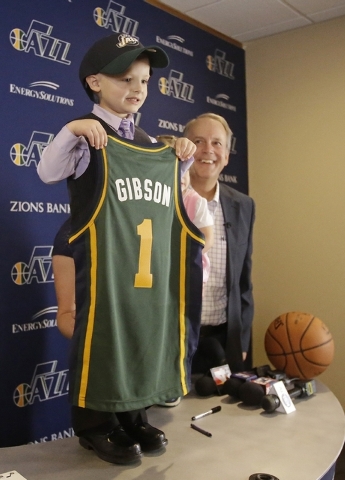 Utah Jazz give 5-year-old with leukemia 1-day contract ...