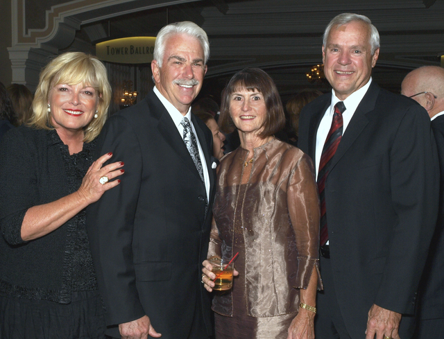 Genene and William Boldt, from left, and Denise and Dan Klaich (Marian Umhoefer/Las Vegas Review-Journal)