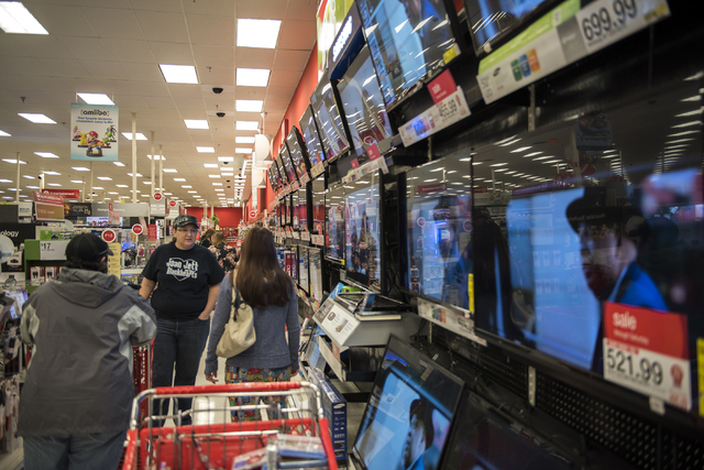 Fewer rushes seen on Black Friday in Las Vegas