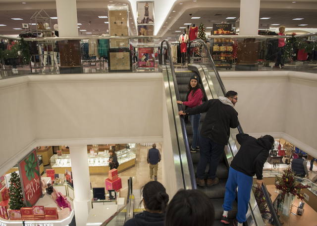 Fewer rushes seen on Black Friday in Las Vegas