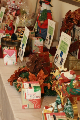 The Friends of Henderson Libraries have created more than 200 baskets to auction off at the annual Library Tree Lane Gala on Dec. 6 at the Paseo Verde Library, 280 S. Green Valley Parkway. Last ye ...