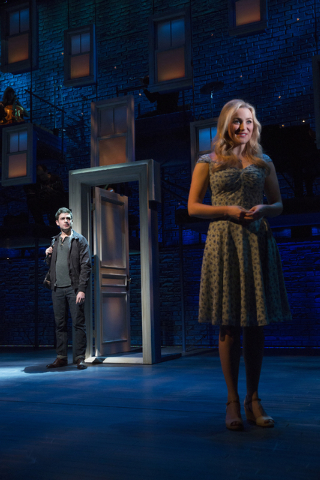 Adam Kantor and Betsy Wolfe are the capable stars of "The Last Five Years," now being presented by the Nevada Conservatory Theatre at UNLV. (Courtesy photo)