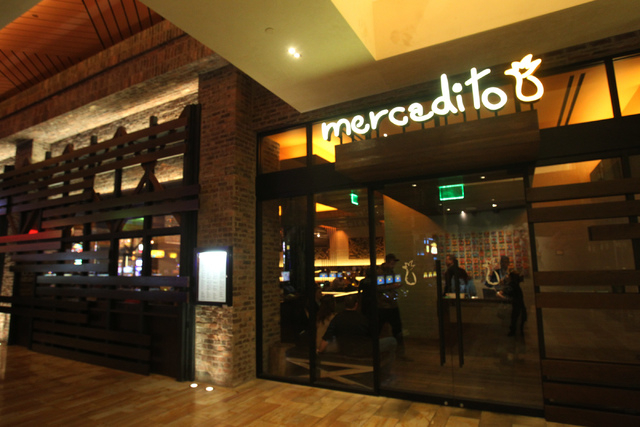 The entrance to Mercadito restaurant inside Red Rock Resort in Las Vegas is seen during dinner service Saturday, Nov. 22, 2014. (Erik Verduzco/Las Vegas Review-Journal)
