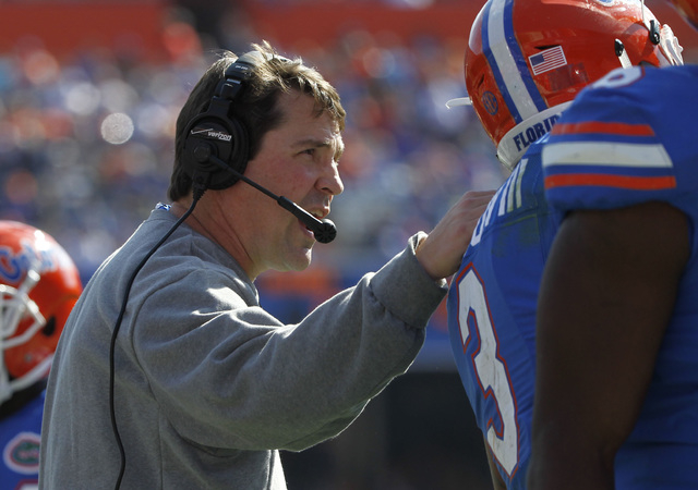 Former Florida Gators head coach Will Muschamp will reportedly be hired as defensive coordinator at Auburn. (Kim Klement/USA TODAY Sports)