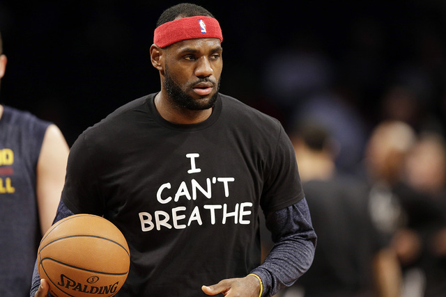 Magic Johnson praises athletes who wore 'I can't breathe' shirts ...