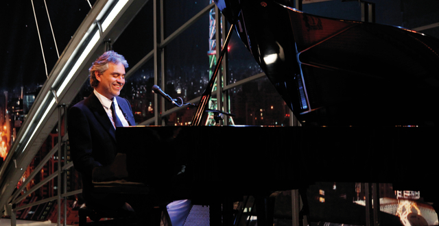 Tenor Andrea Bocelli shares his hope, joy and generosity - Los