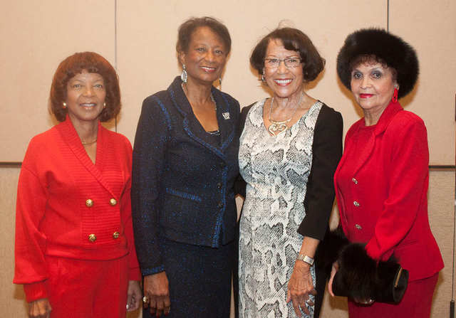 Wanda Collins, from left, Ida Gaines, Anna Bailey and Berl Warren (Courtesy Danny Titus)