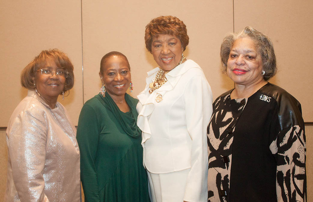 Claudette Enus, from left, Debbie Conway, E. Lavonne Lewis and Barbara Keith (Courtesy Danny Titus)