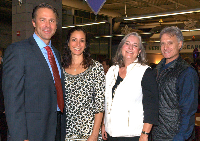 Keith Jensen, from left, Christina Paone, Laura Jane Spina and Lane Spina (Marian Umhoefer/Las Vegas Review-Journal)