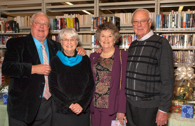 Bob and Jane Fielden, from left, and Dorothy and Danny Lee (Marian Umhoefer/Las Vegas Review-Journal)