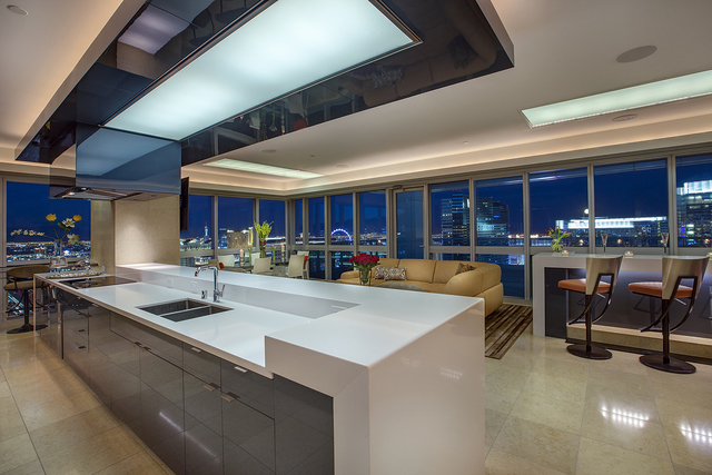 This 4,300-square-foot Sky-Estate penthouse at The Martin features an ultra-modern kitchen. Kristen Routh Silberman of Synergy, Sotheby's International Realty has the listing for nearly $4 million ...
