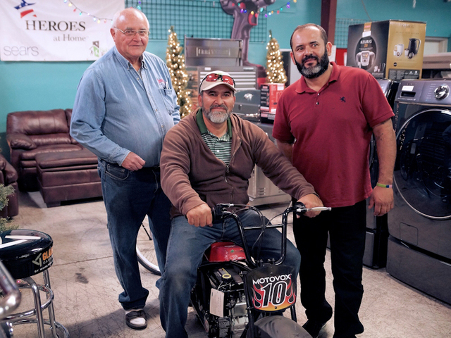 Larry Sell, Ernesto Gonzales, Eric Rodriguez (Courtesy Amelinda B Lee)