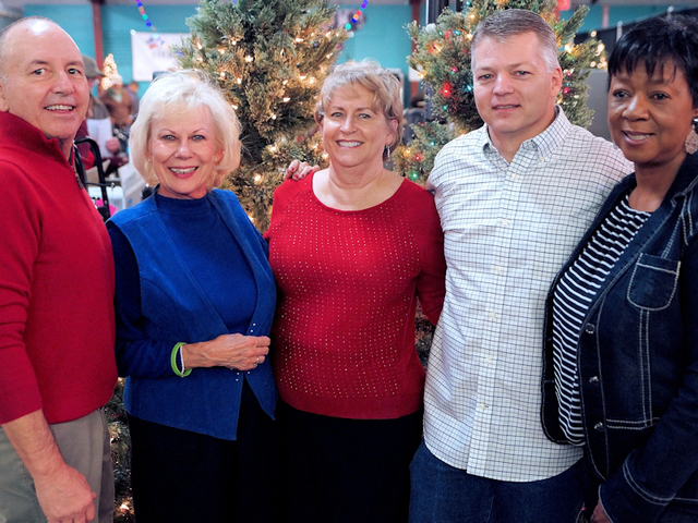 Gil Baca, Diana Winn, Ann Velier, Bob Cleveland, Willie Robinson (Courtesy Amelinda B Lee)