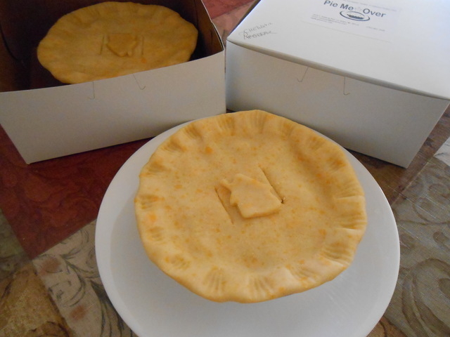Gourmet pot pies are ready to be picked up and baked at home at Pie Me Over. (Jan Hogan/View)