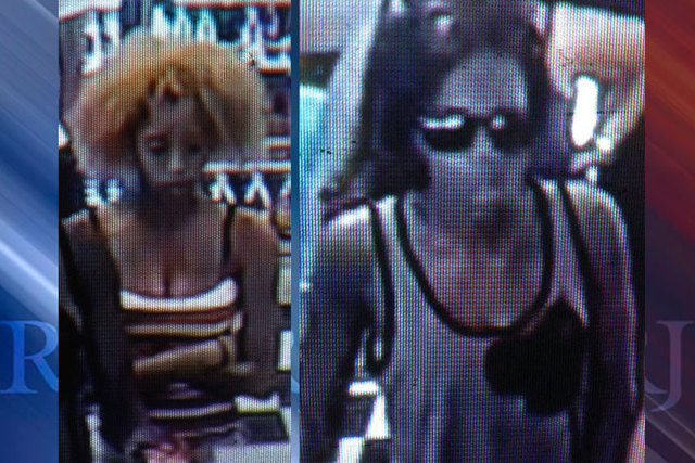 Las Vegas police are asking for the public’s help in locating the suspects of several robberies throughout the valley. (Courtesy Las Vegas Metropolitan Police Department)