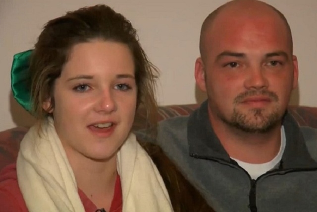 11-year-old Alexis Waller and her father, Brent Waller (Screengrab, Ozarks First)