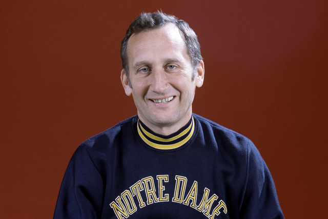Gerry Faust, Notre Dame University head football coach shown in December 1980. (AP Photo/Ed Ballots)