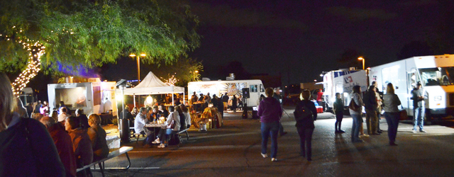 Try a bit of everything at Food Truck Caravan’s Street Food Saturdays in Scottsdale, Ariz. Every week from 6:30 to 10:30 p.m. a rotating lineup of 10 or more trucks circles a lot at Fifth Avenue ...