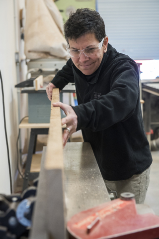 Local woman teaches valley residents the finer points of woodworking ...