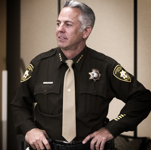 Sheriff Lombardo offers lighthearted laughs in swearing in ceremony