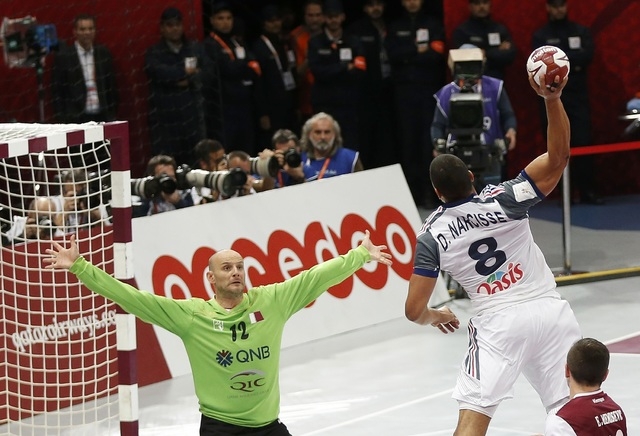 The prop: total goals scored in Sunday’s World Handball Championship between host Qatar and France against the number of total receiving yards for Seattle Seahawks receiver Doug Baldwin. Daniel  ...