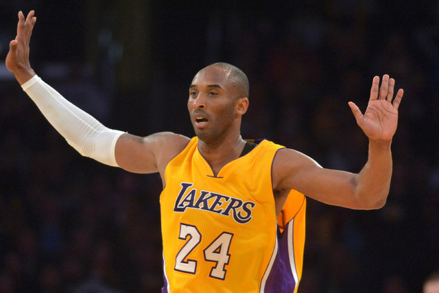 Los Angeles Lakers guard Kobe Bryant (Kirby Lee-USA TODAY Sports)
