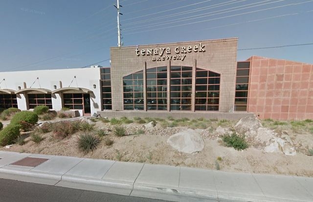 Brandon Hill was convicted last week in the March 2011 slaying outside the Tenaya Creek Brewery at 3101 N. Tenaya Way. (Screengrab, Google Maps)